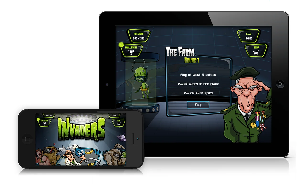 Invaders Game Coming Soon!